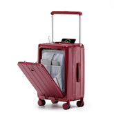 7635 large capacity front opening luggage compartment