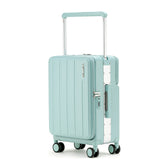 7638 Business Carry-On: Dual Laptop Access, TSA Lock, Silent Wheels