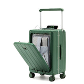 7635 large capacity front opening luggage compartment