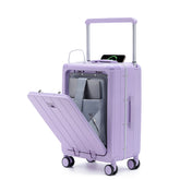 7635 large capacity front opening luggage compartment