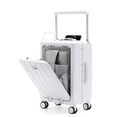 7635 large capacity front opening luggage compartment