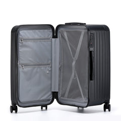 23KG IATA Carry On Luggage 22 27 29.5 Inch USB C Charging Max Capacity Stylish