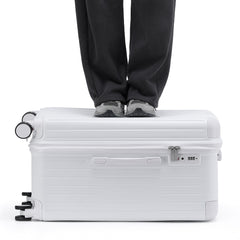 23KG IATA Carry On Luggage 22 27 29.5 Inch USB C Charging Max Capacity Stylish