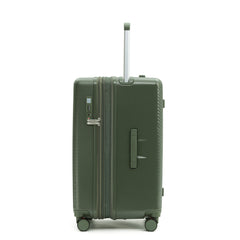 7655 Large PC Hardside Check-In Luggage w/ TSA Lock | Multi-Color