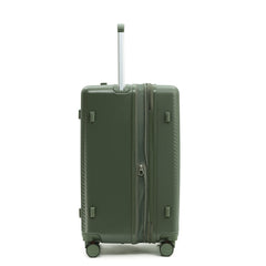 7655 Large PC Hardside Check-In Luggage w/ TSA Lock | Multi-Color