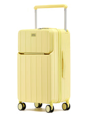 22.5-28" Aluminum Luggage w/ TSA Lock & USB Port