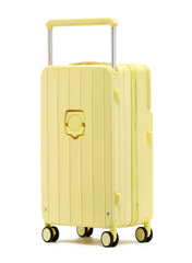 22.5-28" Aluminum Luggage w/ TSA Lock & USB Port