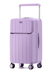 22.5-28" Aluminum Luggage w/ TSA Lock & USB Port