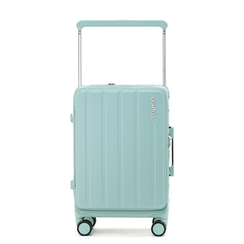 7638 Business Carry-On: Dual Laptop Access, TSA Lock, Silent Wheels
