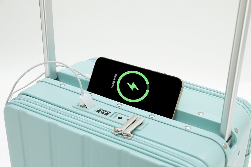 7638 Business Carry-On: Dual Laptop Access, TSA Lock, Silent Wheels