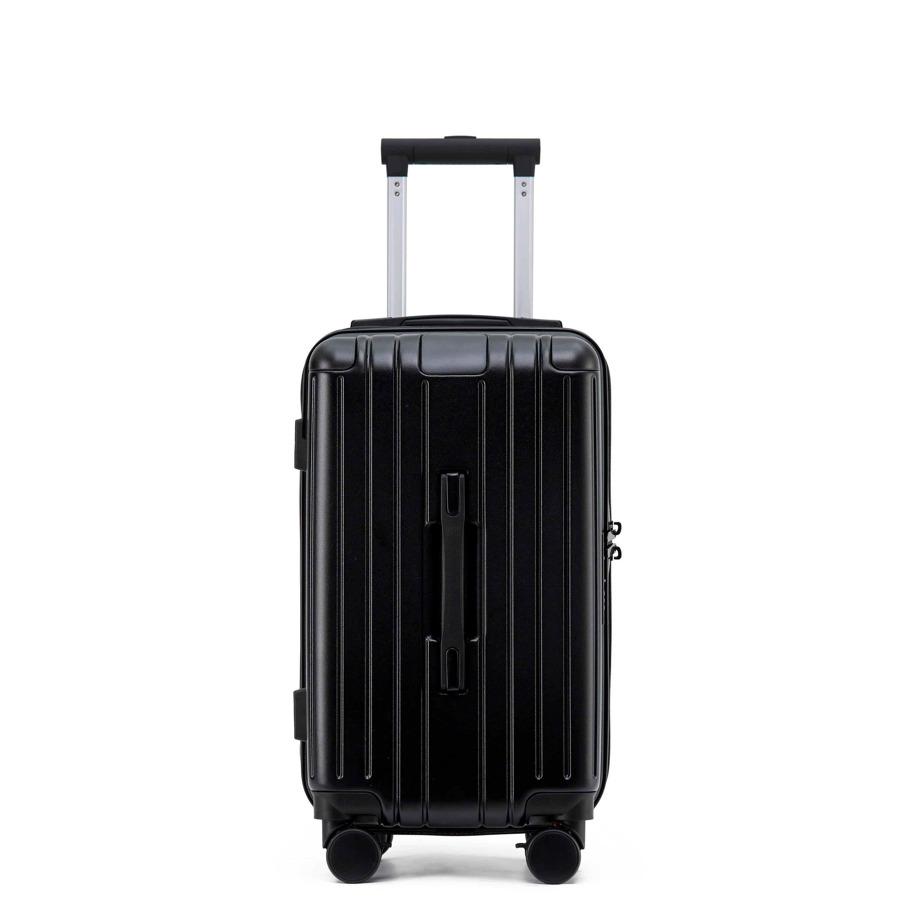 23KG IATA Carry On Luggage 22 27 29.5 Inch USB C Charging Max Capacity Stylish