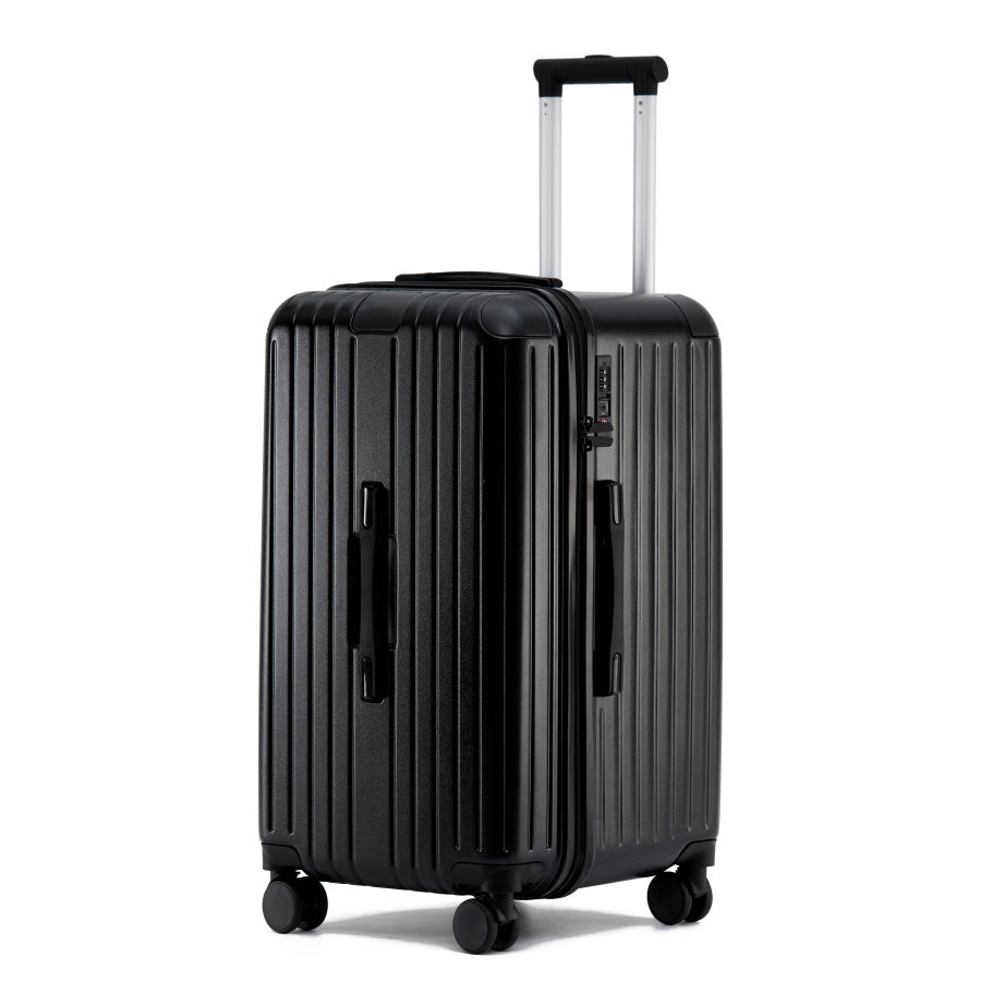 LightGo 7610 Trunk case travel suitcase large capacity with TSA lock woman business case YKK zipper