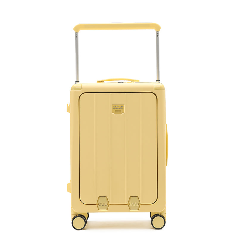 7635 large capacity front opening luggage compartment