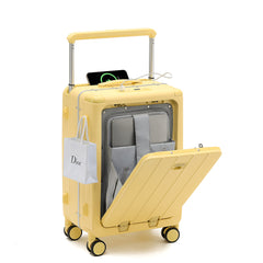7635 large capacity front opening luggage compartment