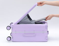 7635 large capacity front opening luggage compartment