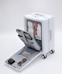 7635 large capacity front opening luggage compartment