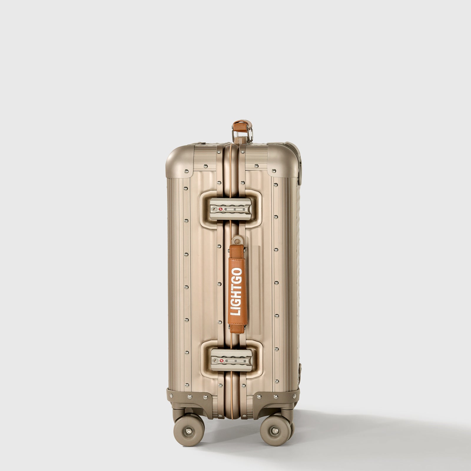 All aluminum magnesium alloy cabin luggage, waterproof and sturdy