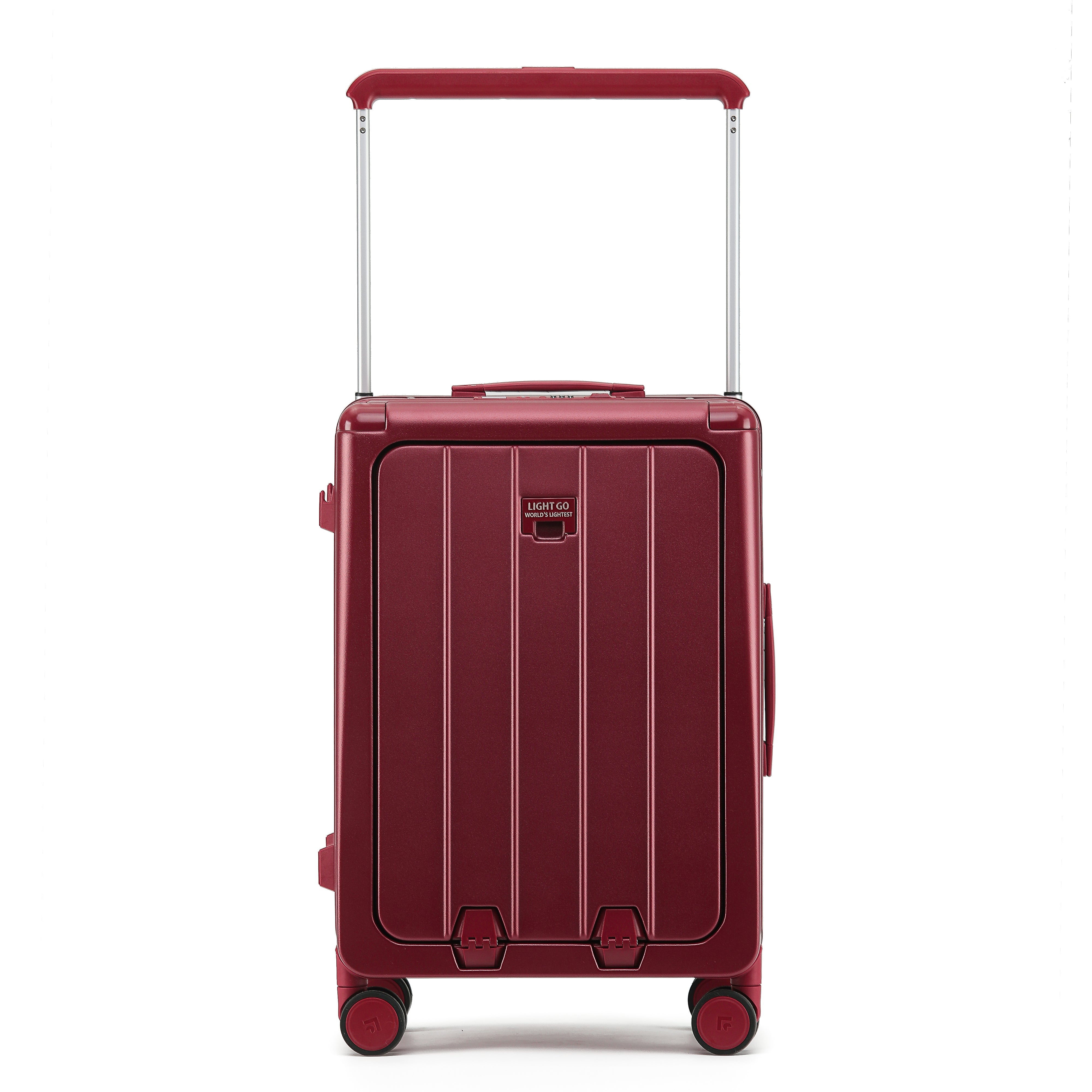 LightGo 7635 New large-capacity suitcase for women with side open luggage with a front opening Suitcase for men