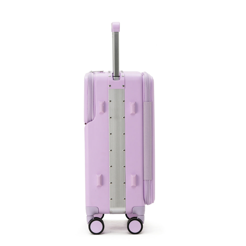 7638 Business Carry-On: Dual Laptop Access, TSA Lock, Silent Wheels