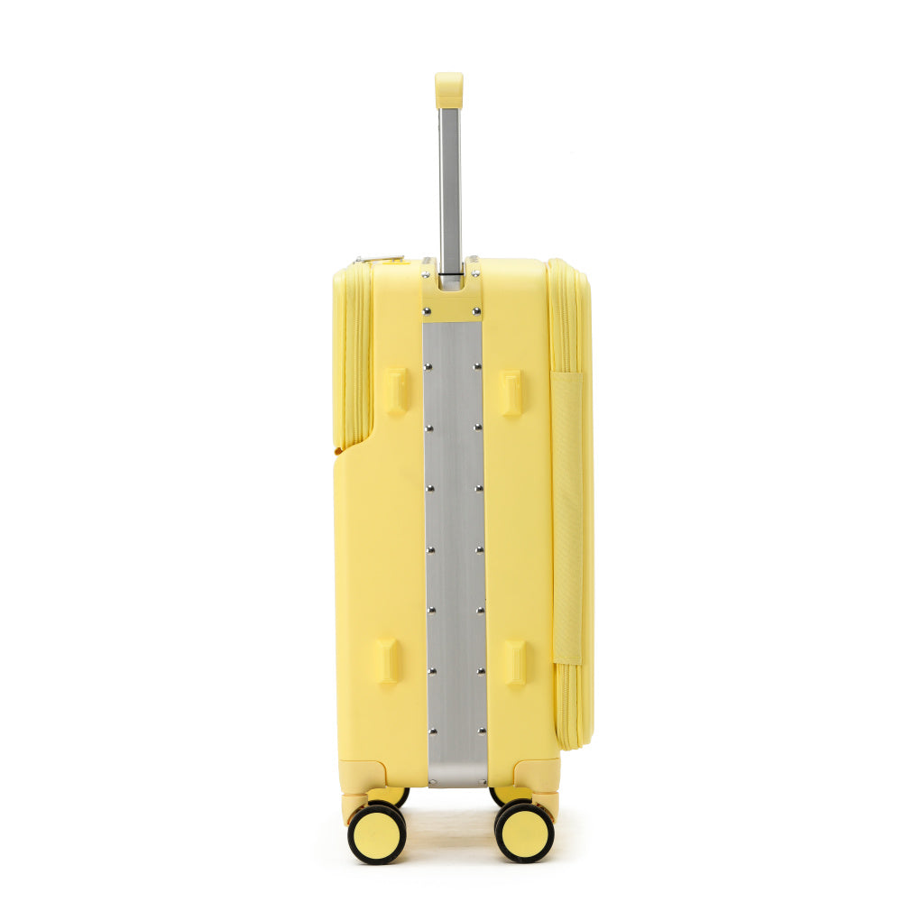7638 Business Carry-On: Dual Laptop Access, TSA Lock, Silent Wheels