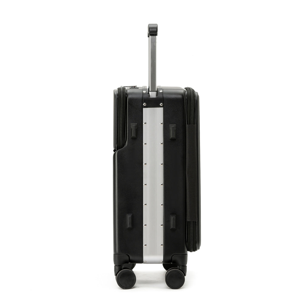 7638 Business Carry-On: Dual Laptop Access, TSA Lock, Silent Wheels