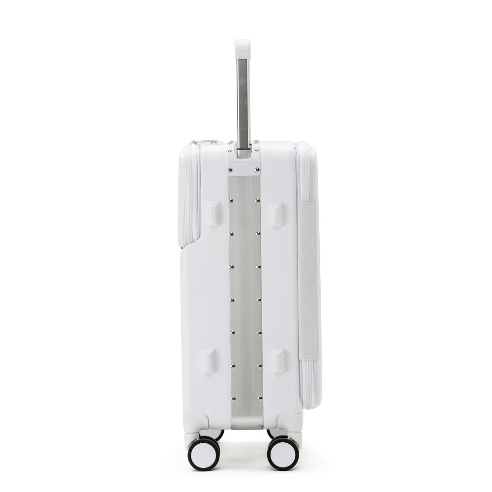 7638 Business Carry-On: Dual Laptop Access, TSA Lock, Silent Wheels