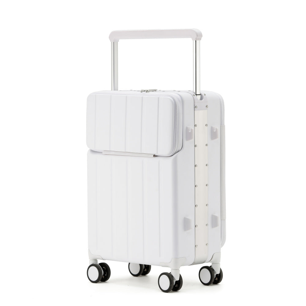 7638 Business Carry-On: Dual Laptop Access, TSA Lock, Silent Wheels