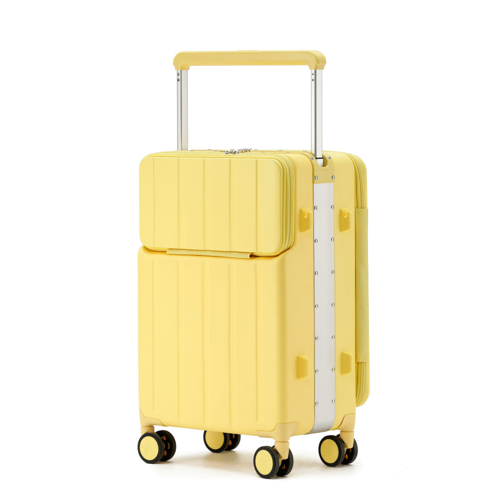 7638 Business Carry-On: Dual Laptop Access, TSA Lock, Silent Wheels