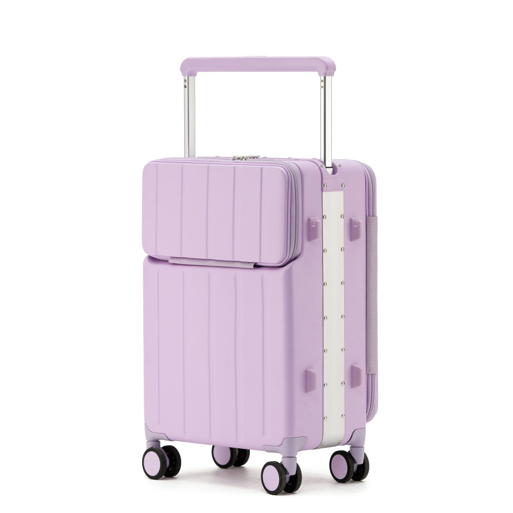 7638 Business Carry-On: Dual Laptop Access, TSA Lock, Silent Wheels
