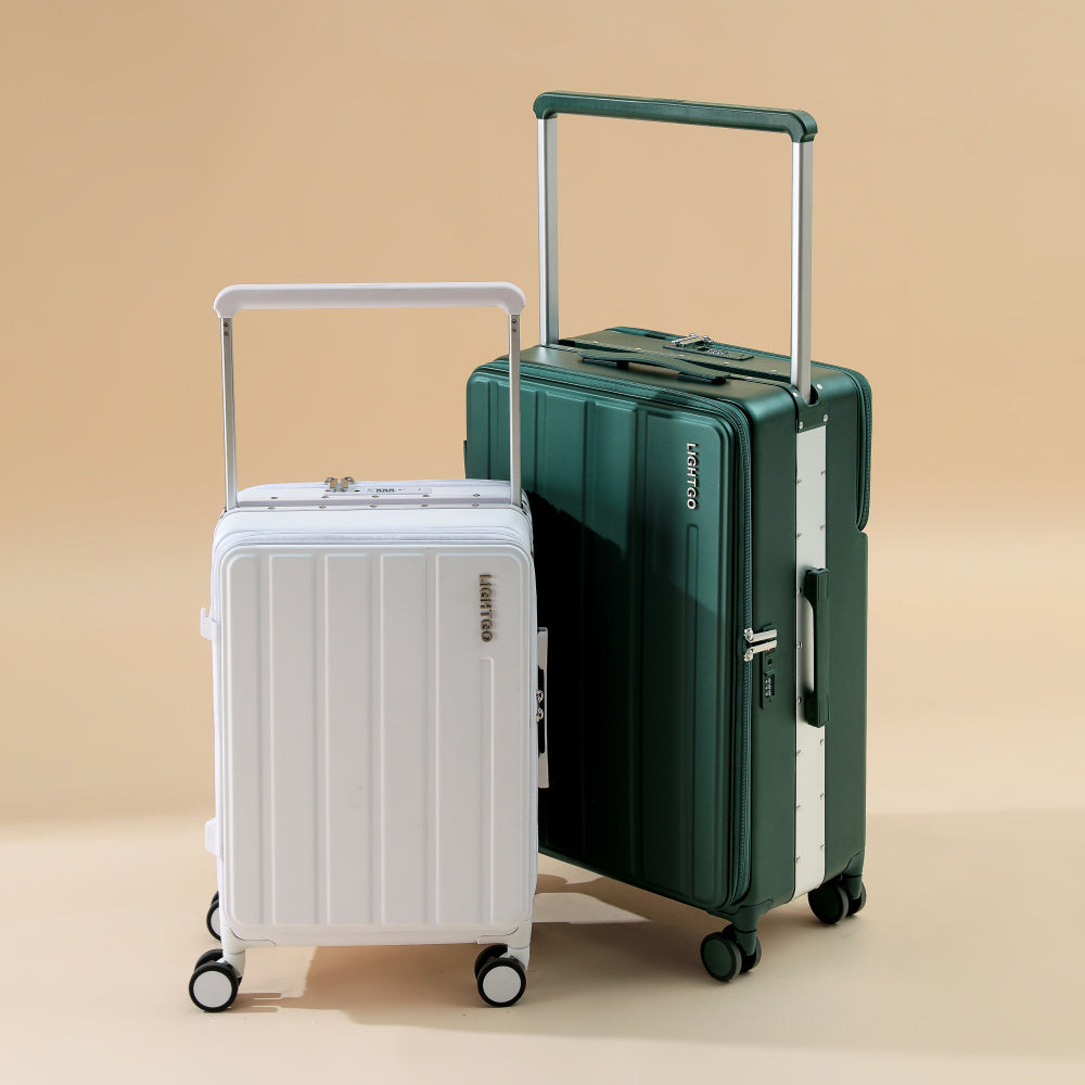7638 Business Carry-On: Dual Laptop Access, TSA Lock, Silent Wheels