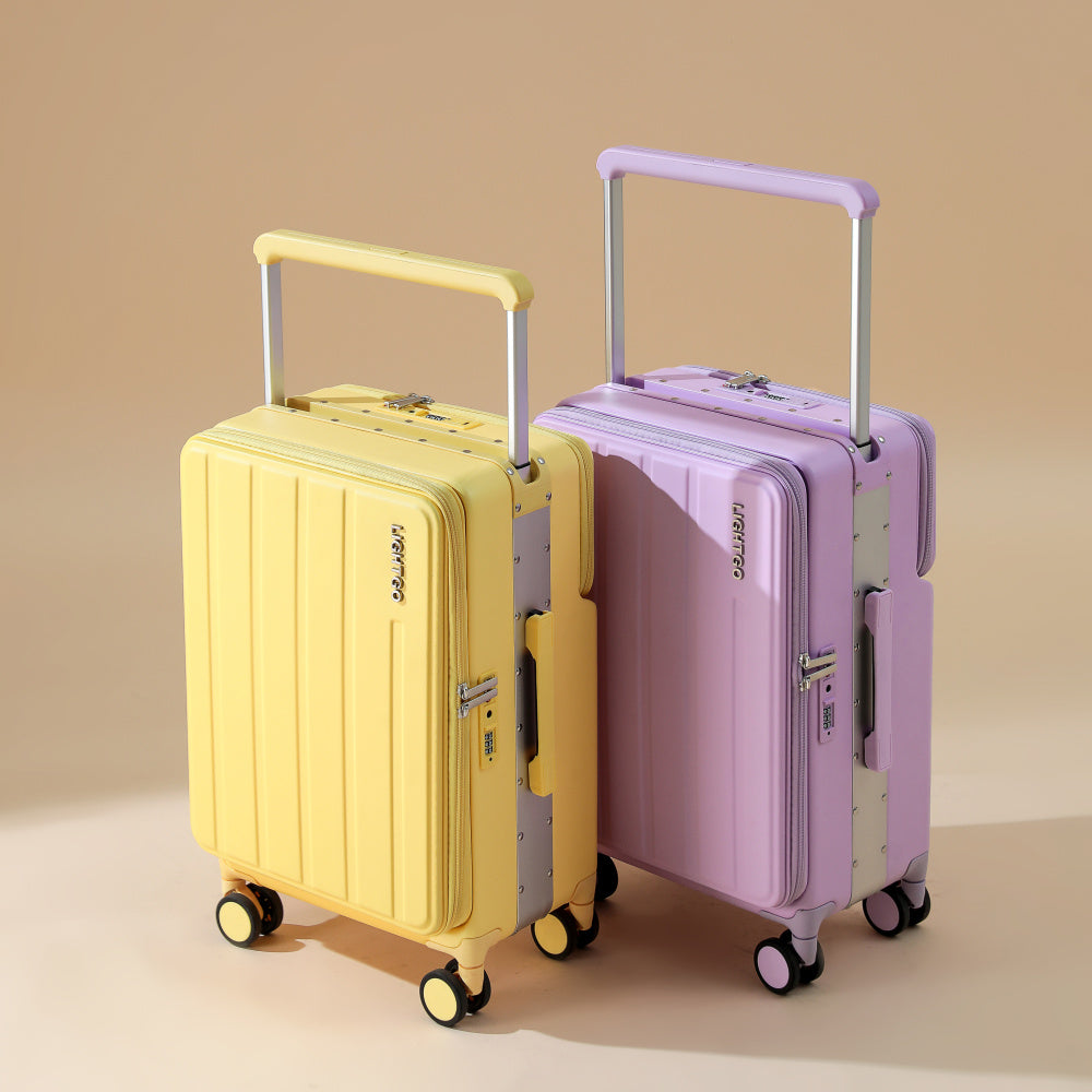 7638 Business Carry-On: Dual Laptop Access, TSA Lock, Silent Wheels
