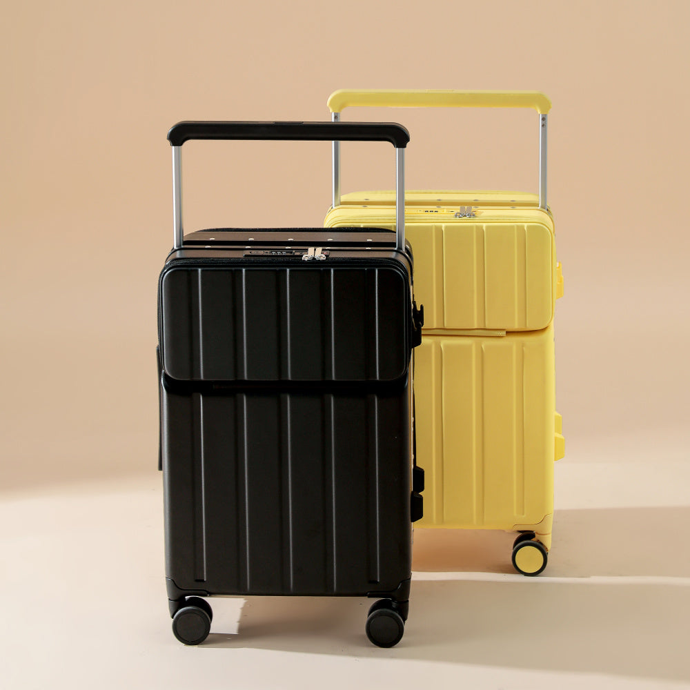 7638 Business Carry-On: Dual Laptop Access, TSA Lock, Silent Wheels
