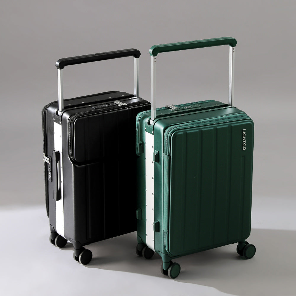 7638 Business Carry-On: Dual Laptop Access, TSA Lock, Silent Wheels