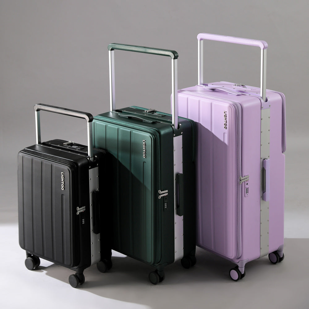 7638 Business Carry-On: Dual Laptop Access, TSA Lock, Silent Wheels