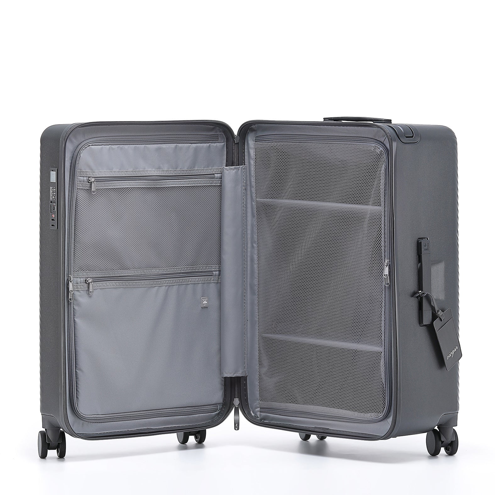 7655 Large PC Hardside Check-In Luggage w/ TSA Lock | Multi-Color