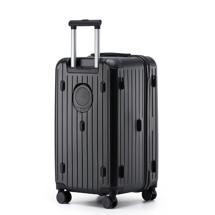 LightGo 7610 Trunk case travel suitcase large capacity with TSA lock woman business case YKK zipper