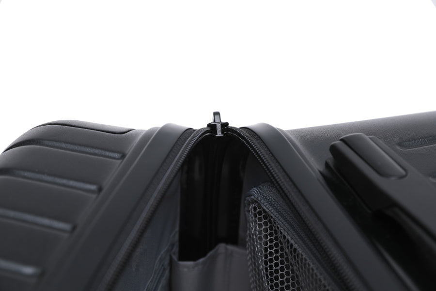 LightGo 7610 Trunk case travel suitcase large capacity with TSA lock woman business case YKK zipper
