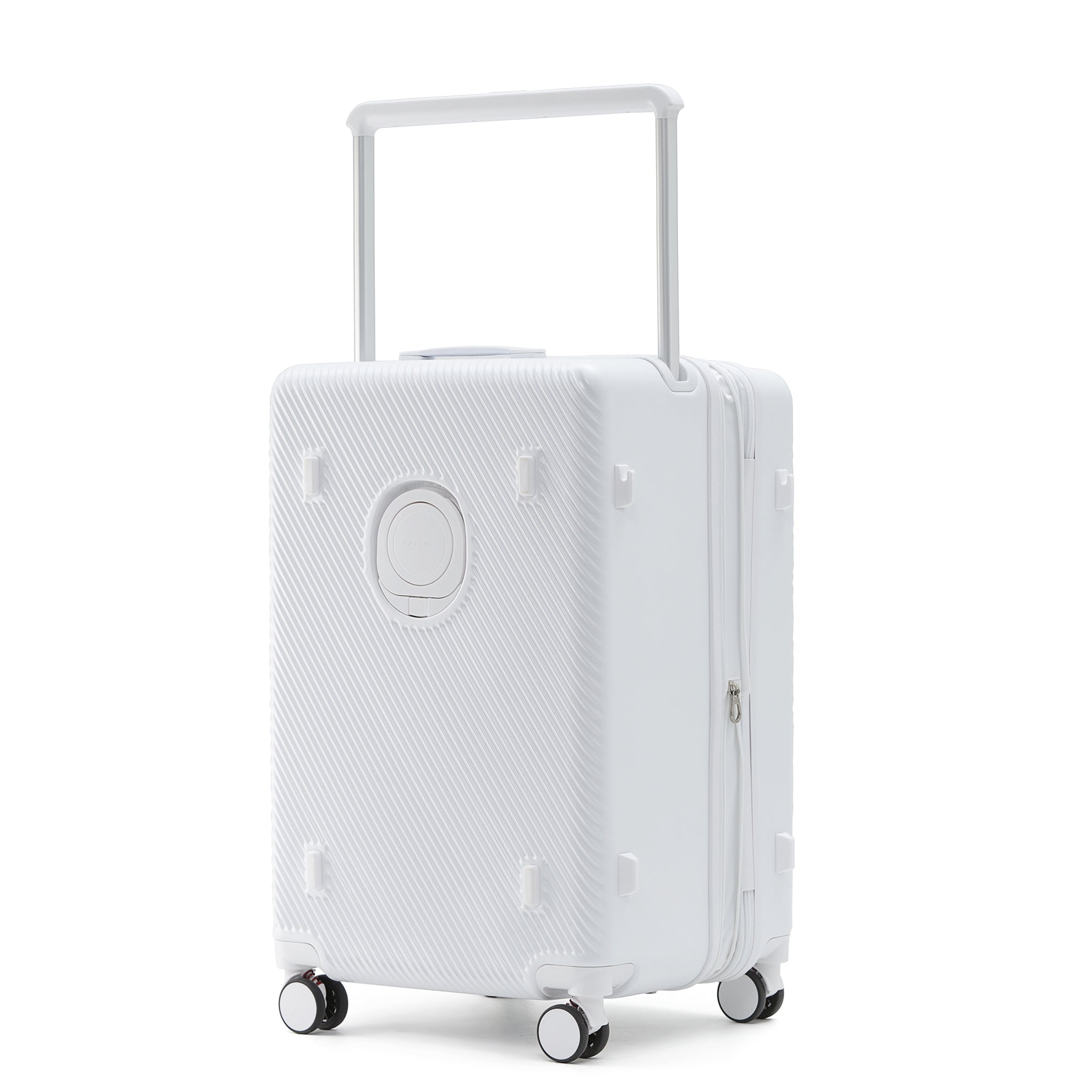 7655 Large PC Hardside Check-In Luggage w/ TSA Lock | Multi-Color