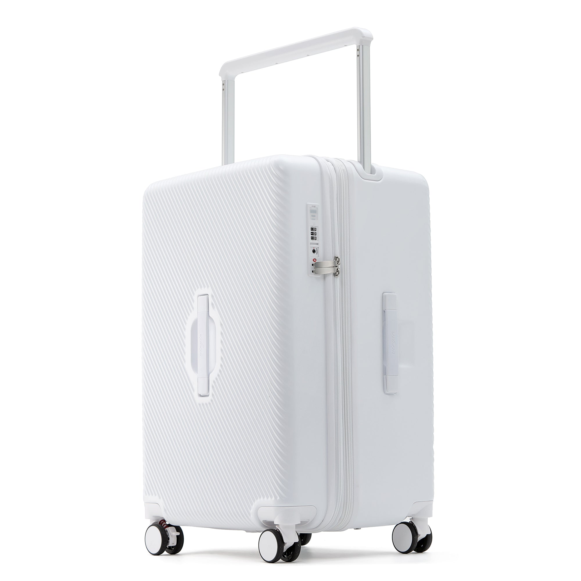 LightGo 7655 PC Suitcase check in luggage with TSA travel case multiple color options large capacity