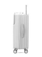 22.5-28" Aluminum Luggage w/ TSA Lock & USB Port