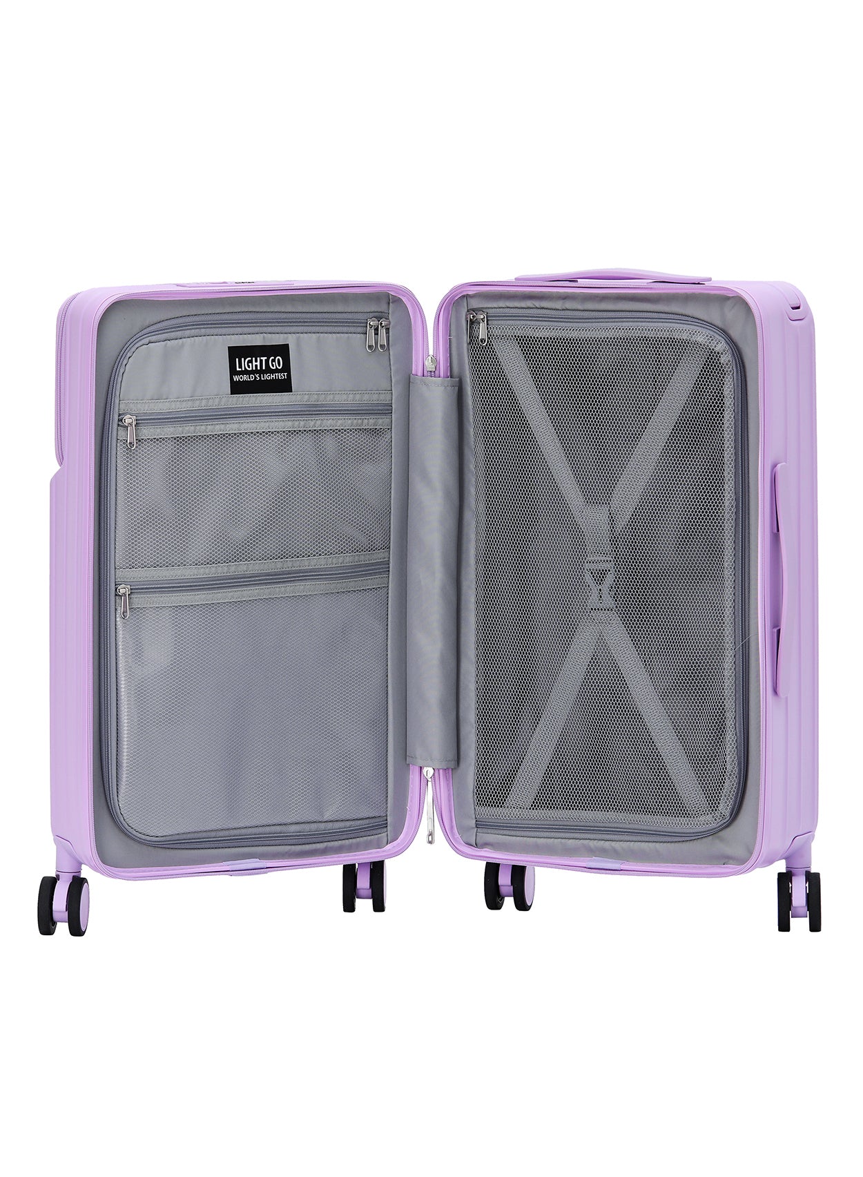 22.5-28" Aluminum Luggage w/ TSA Lock & USB Port
