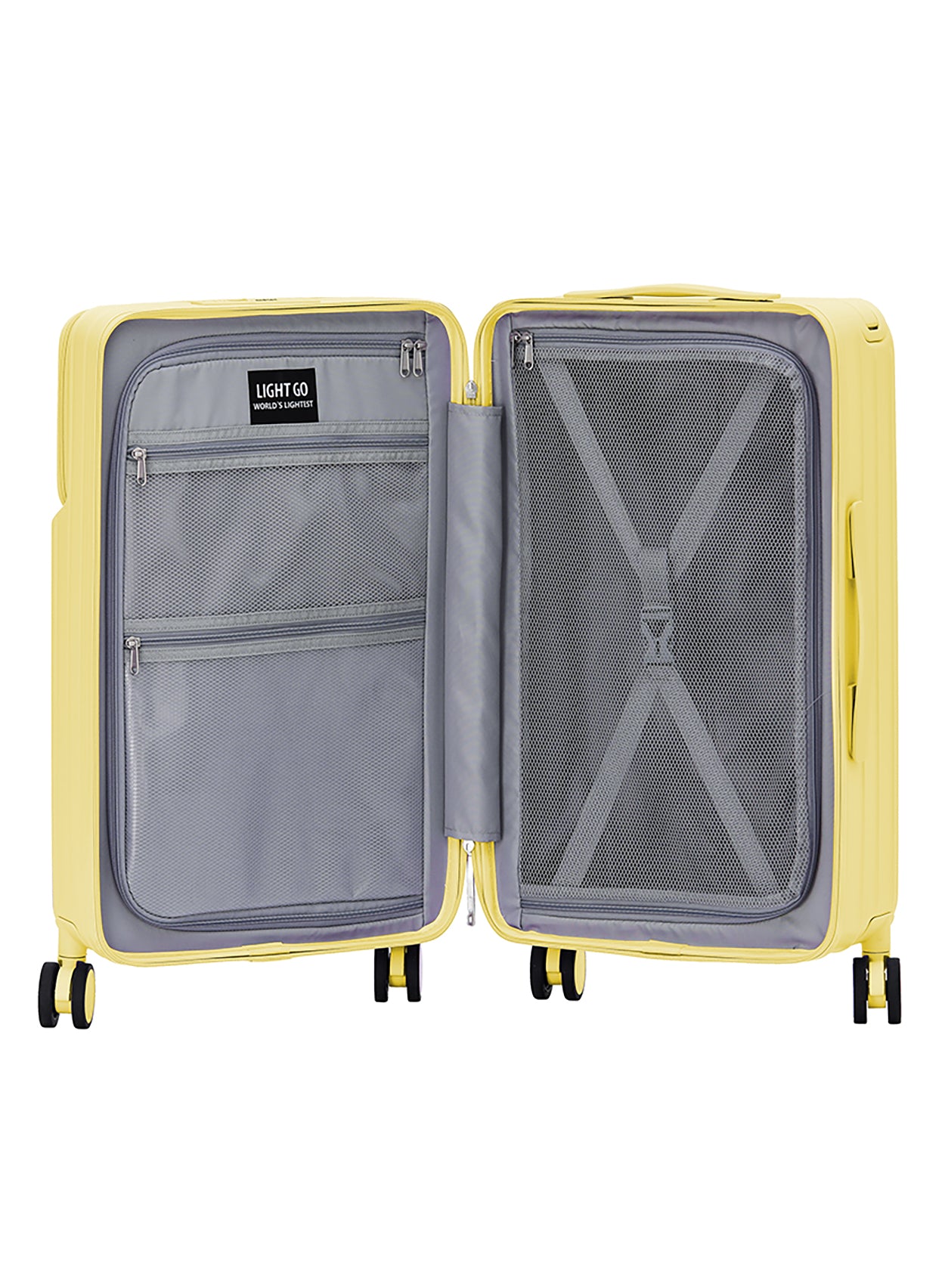 22.5-28" Aluminum Luggage w/ TSA Lock & USB Port