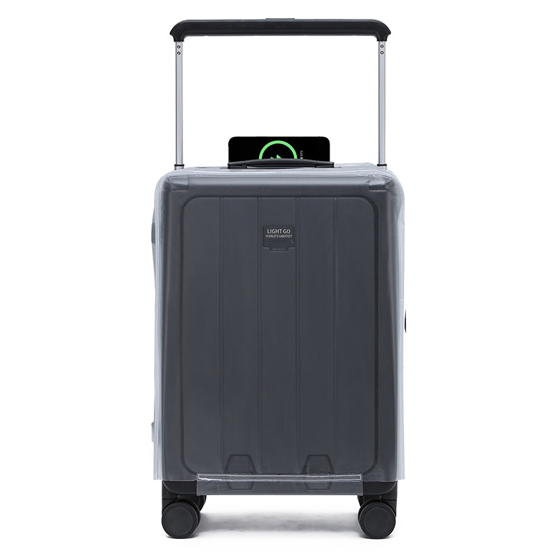 7635 large capacity front opening luggage compartment